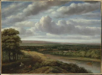 Weite bewaldete Landschaft