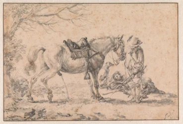 Das urinierende Pferd