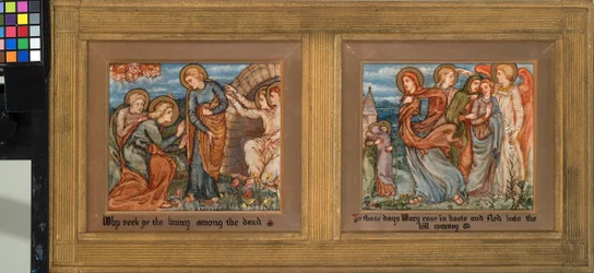 Die Auferstehung: Warum sucht ihr den Lebenden unter den Toten; In jenen Tagen stand Maria eilends auf und floh ins Bergland