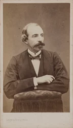 Porträt des Komponisten Émile Jonas 1827-1905