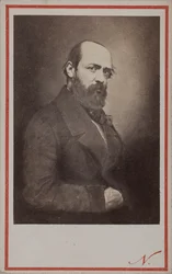 Porträt von Henri Murger 1822-1861, 1861