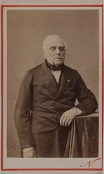 Porträt des Komponisten Daniel-François-Esprit Auber 1782-1871, ca. 1870
