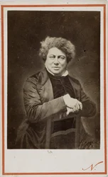 Der Autor Alexandre Dumas père 1802-1870