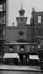 St. Ethelburgas Kirche, Bishopsgate, City of London, um 1905 1906