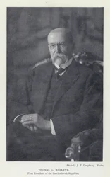 Tschechoslowakei: Thomas G. Masaryk, erster Präsident der Tschechoslowakischen Republik