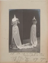 Albumseite: House of Worth, Ballkleid