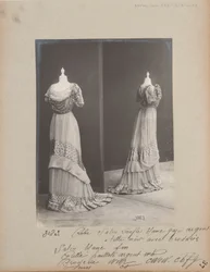Albumseite: House of Worth, Ballkleid