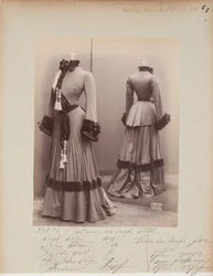 Albumseite: House of Worth, Kostüm