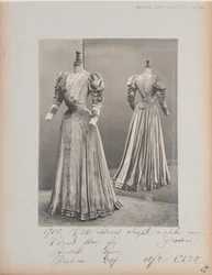 Albumseite: House of Worth, Kleid