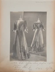 Albumseite: House of Worth, Kleid