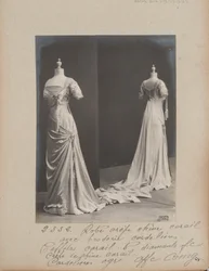 Albumseite: House of Worth, Abendkleid