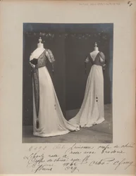 Albumseite: House of Worth, Abendkleid