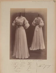 Albumseite: House of Worth, Abendkleid