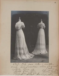 Albumseite: House of Worth, Teekleid