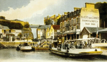 Postkarte von Dinard, Bretagne, um 1900 (Foto)