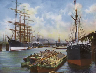 Hamburg: Hafenpartie