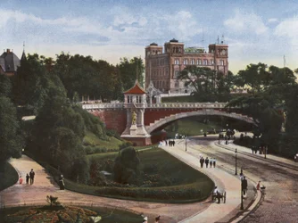 Hamburg: Kersten-Miles-Brücke mit Seemarte