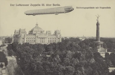 Zeppelin LZ III über Berlin