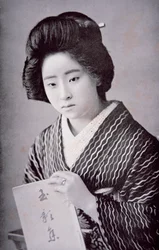 Japanisches Mädchen, ca. 1910