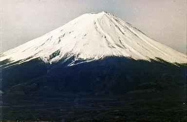 Blick auf den Berg Fuji vom Kawaguchi-See