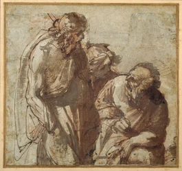 St. Peter verleugnet Christus