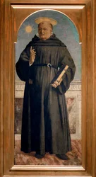 Polyptychon des heiligen Augustinus: Heiliger Nikolaus von Tolentino