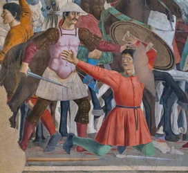 Die Schlacht von Heraklius und Chosroes (Detail)