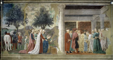 Die Legende vom Wahren Kreuz (Detail)