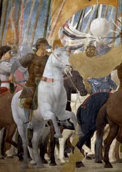 Die Legende vom Wahren Kreuz (Detail)