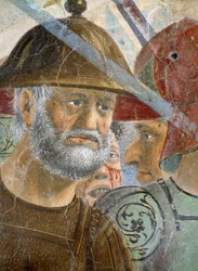 Die Legende vom Wahren Kreuz, die Schlacht von Heraklius und Chosroes (Detail)