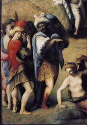 Perseus befreit Andromeda (Detail)