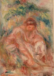 Skizze einer Frau