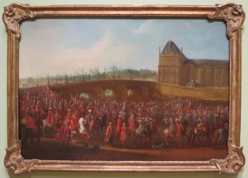 Die Zeremonialprozession von Mehemet Effendi, Botschafter des Osmanischen Reiches
