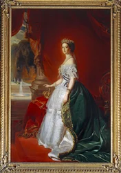 Porträt der Kaiserin Eugenie