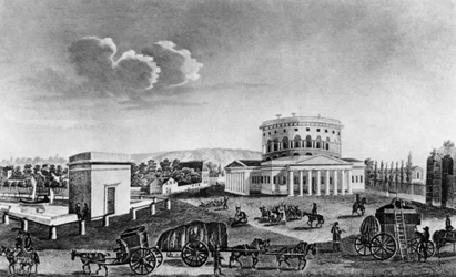 Ansicht des La Villette Tors, Paris