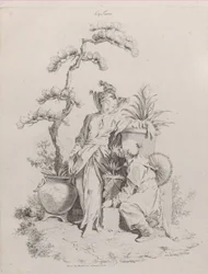 Erde, aus Die vier Elemente, 1738-49