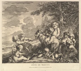 Das Fest des Bacchus, ca. 1738