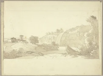 Panoramische italienische Landschaft