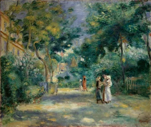 Ein Garten in Montmartre, 1890-1899