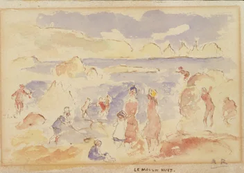 Strandszene