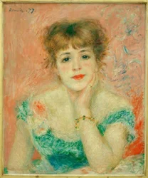 Bildnis der Schauspielerin Jeanne Samary
