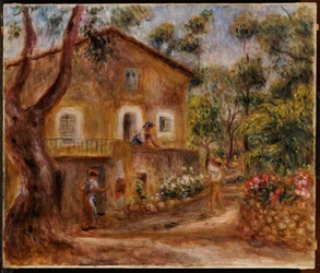 Collettes Haus in Cagne, 1912