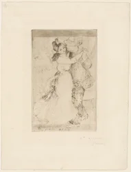 Tanz auf dem Land, ca. 1890