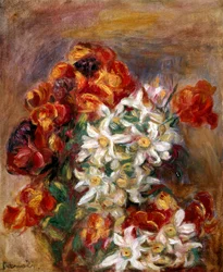 Blumen. Gemälde von Pierre-Auguste Renoir
