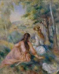 Auf der Wiese, 1888-92
