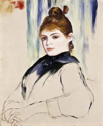 Junges Mädchen mit Dutt, 1882