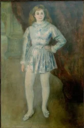 Der Page. Madame Henriot en travesti