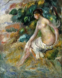 Akt im Grünen, 1887