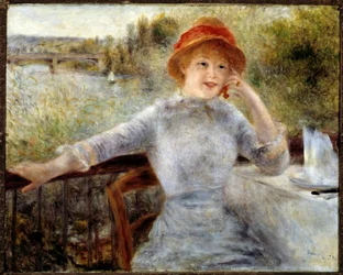 Porträt von Alphonsine Fournaise