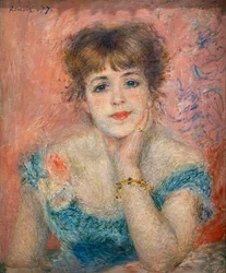Porträt der Schauspielerin Jeanne Samary